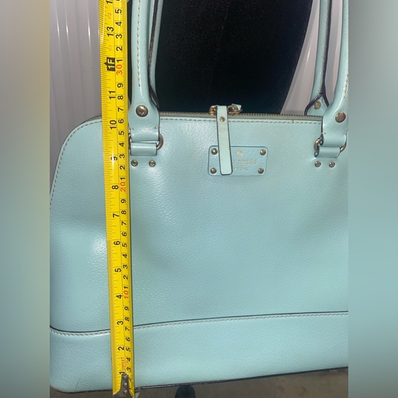Kate Spade ♠️ Tiffany Blue / Robin's Egg  Rachelle Wellesley satchel - Picture 5 of 11